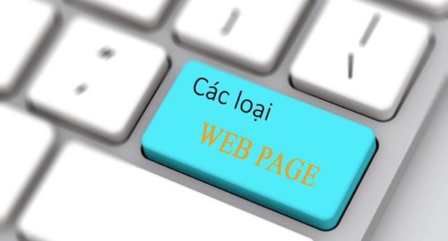 Các loại web page